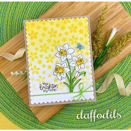 Simon Says Stamp! Newton's Nook Designs DAFFODILS Clear Stamps NN2102S04