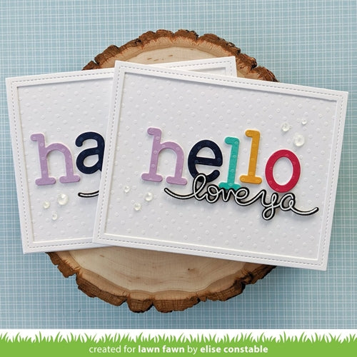 Simon Says Stamp! Lawn Fawn NEUTRALS Textured Dot Cardstock lf2498