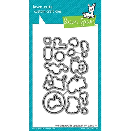 Simon Says Stamp! Lawn Fawn BUBBLES OF JOY Die Cuts lf2501