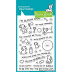 Simon Says Stamp! Lawn Fawn BUBBLES OF JOY Clear Stamps lf2500
