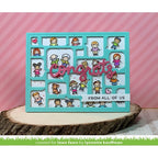 Simon Says Stamp! Lawn Fawn TINY FRIENDS Clear Stamps lf2506