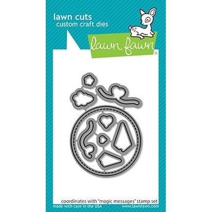 Simon Says Stamp! Lawn Fawn MAGIC MESSAGES Die Cuts lf2509*