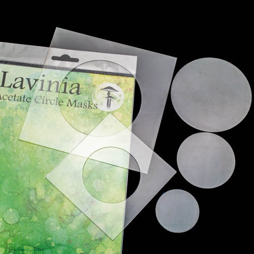 Simon Says Stamp! Lavinia Stamps ACETATE CIRCLE MASK Stencil LAM001