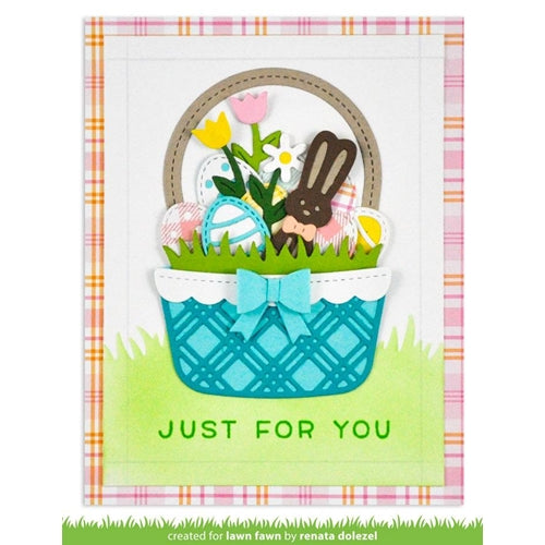 Simon Says Stamp! Lawn Fawn BUILD-A-BASKET EASTER Die Cuts lf2522