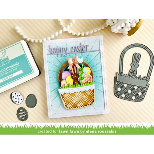 Simon Says Stamp! Lawn Fawn BUILD-A-BASKET EASTER Die Cuts lf2522