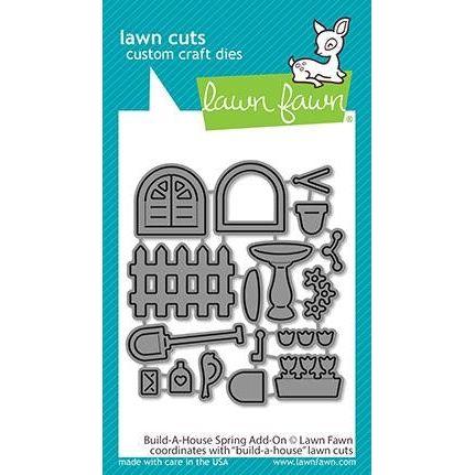 Simon Says Stamp! Lawn Fawn BUILD-A-HOUSE SPRING ADD-ON Die Cuts lf2524