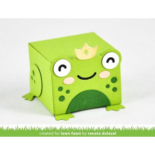 Simon Says Stamp! Lawn Fawn FROG TINY GIFT BOX ADD-ON Die Cuts lf2525