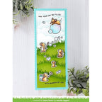 Simon Says Stamp! Lawn Fawn SLIMLINE GRASSY HILLSIDE BORDERS Die Cuts lf2526