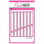 Simon Says Stamp! Pink and Main LARGE SENTIMENT STRIP Dies PNM327
