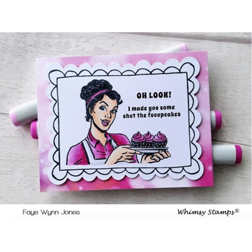 Simon Says Stamp! Whimsy Stamps MEME OH LOOK Clear Stamps CWSD366
