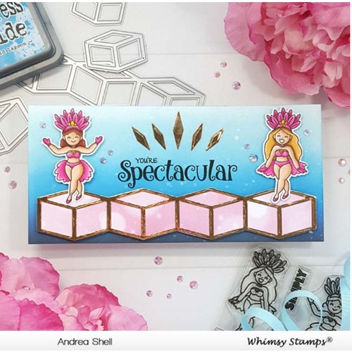 Simon Says Stamp! Whimsy Stamps FANTABULOUS Clear Stamps CWSD364
