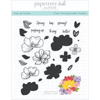 Simon Says Stamp! Ink to Paper POP UP FLORALS Clear Stamps 1263*
