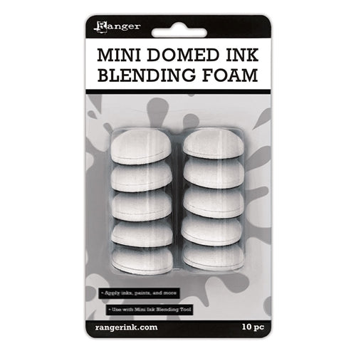 21 Packs Mini Round Ink Blending Tool with Foams Set Including 20 Pcs Replace