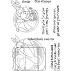 Simon Says Stamp! The Rabbit Hole Designs ADVENTURE AWAITS Clear Stamps TRH 91*
