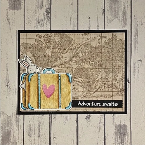 Simon Says Stamp! The Rabbit Hole Designs ADVENTURE AWAITS Clear Stamps TRH 91*