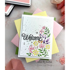 Simon Says Stamp! CZ Design Wafer Dies WELCOMING czd131c Hello Beautiful