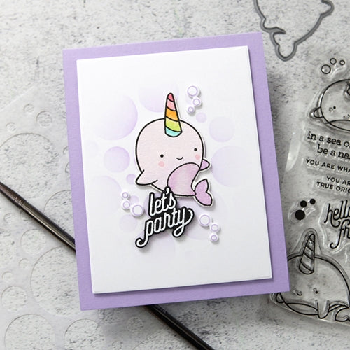 Simon Says Stamp! CZ Design Wafer Dies NARWHAL FRIENDS czd129c Hello Beautiful | color-code:ALT0