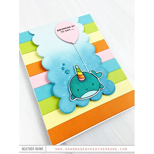 Simon Says Stamp! CZ Design Wafer Dies NARWHAL FRIENDS czd129c Hello Beautiful | color-code:ALT4