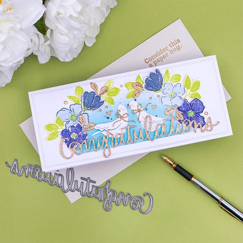 Simon Says Stamp! Simon Says Stamps and Dies BLOOMING MEADOW set394bw | color-code:ALT00