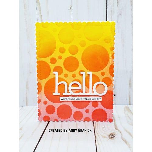 Simon Says Stamp! Simon Says Stamp Stencil MIX AND MATCH CIRCLES ssst121521