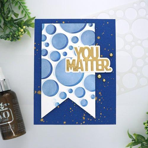 Simon Says Stamp! Simon Says Stamp Stencil MIX AND MATCH CIRCLES ssst121521 | color-code:ALT4