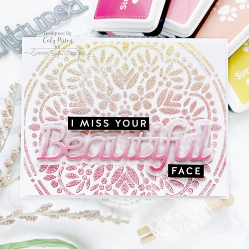 Simon Says Stamp! Simon Says Stamp CAPITAL B BEAUTIFUL Wafer Dies sssd112334 | color-code:ALT3