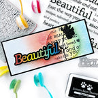 Simon Says Stamp! Simon Says Stamp CAPITAL B BEAUTIFUL Wafer Dies sssd112334