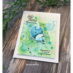 Simon Says Stamp! CZ Design Clear Stamps NARWHAL FRIENDS cz366c Hello Beautiful