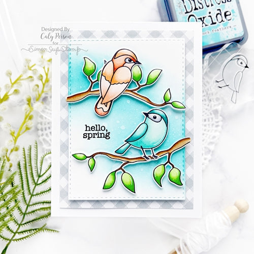 Simon Says Stamp! Simon Says Clear Stamps Beautiful BIRDS sss302283c | color-code:ALT6