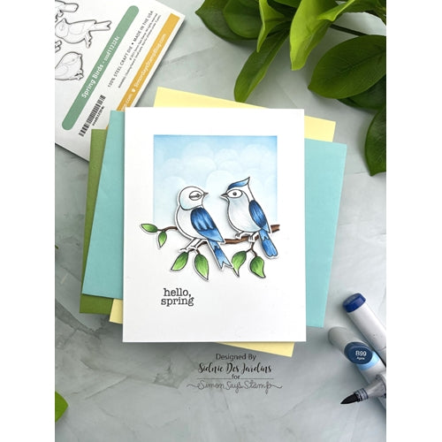 Simon Says Stamp! Simon Says Clear Stamps Beautiful BIRDS sss302283c