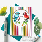 Simon Says Stamp! Simon Says Clear Stamps Beautiful BIRDS sss302283c | color-code:ALT91