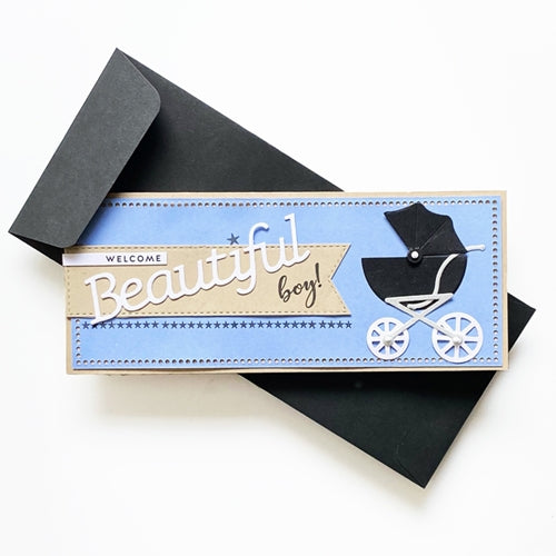 Simon Says Stamp! Simon Says Clear Stamps BABY GENDER REVEAL sss302259c *