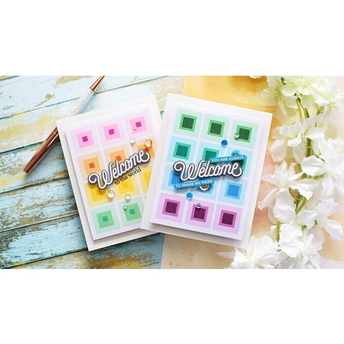Simon Says Stamp! Simon Says Clear Stamps MIX AND MATCH SQUARES sss202266 | color-code:ALT1