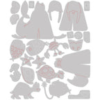 Simon Says Stamp! Tim Holtz Sizzix UNDER THE SEA 2 Colorize Thinlits Dies 665378