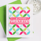 Simon Says Stamp! CZ Design Clear Stamps WELCOMING cz367c Hello Beautiful | color-code:ALT1