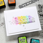 Simon Says Stamp! CZ Design Clear Stamps WELCOMING cz367c Hello Beautiful | color-code:ALT6