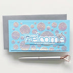 Simon Says Stamp! CZ Design Clear Stamps WELCOMING cz367c Hello Beautiful
