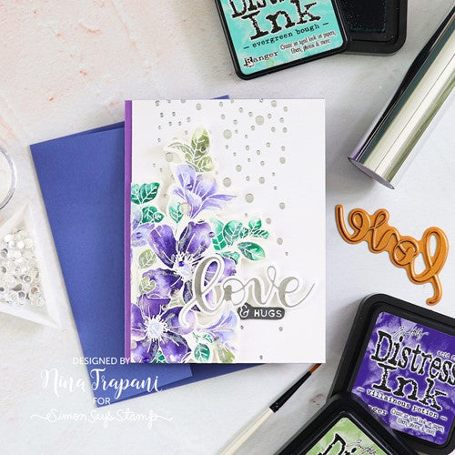 Simon Says Stamp! Gina K Designs FLOWERS FOR YOU Clear Stamps 7535 | color-code:ALT1