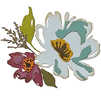 Simon Says Stamp! Tim Holtz Sizzix BRUSHSTROKE FLOWERS 3 Thinlits Dies 665360