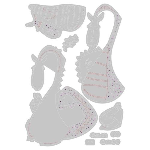 Simon Says Stamp! Tim Holtz Sizzix RUPERT Colorize Thinlits Dies 665361