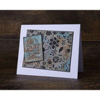 Simon Says Stamp! Tim Holtz Sizzix FOLK FLOWERS Thinlits Dies 665363