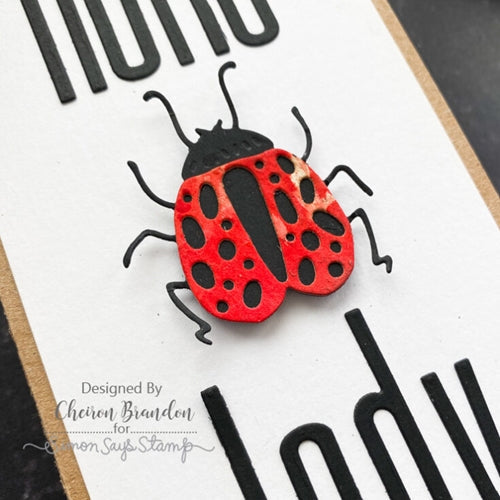 Simon Says Stamp! Tim Holtz Sizzix FUNKY INSECTS Thinlits Dies 665364 | color-code:ALT11