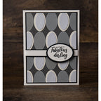 Simon Says Stamp! Tim Holtz Sizzix Framelits STACKED TILES OVALS Dies 665368