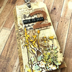 Simon Says Stamp! Tim Holtz Sizzix FLOWER FIELD Thinlits Dies 665369