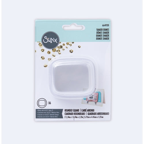 Simon Says Stamp! Sizzix ROUND SQUARE SHAKER DOMES 664920