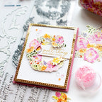 Simon Says Stamp! PinkFresh Studio PAINTED PEONY MIX Clear Stamp Set 111121*