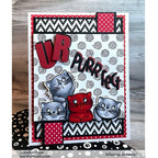 Simon Says Stamp! Whimsy Stamps THINKING OF MEW Clear Stamps CWSD368*
