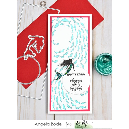 Simon Says Stamp! Picket Fence Studios OCEANS OF GREEN Gem Mix gm103