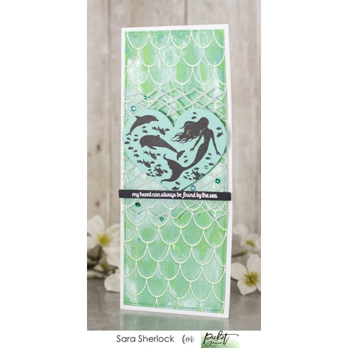 Simon Says Stamp! Picket Fence Studios OCEANS OF GREEN Gem Mix gm103
