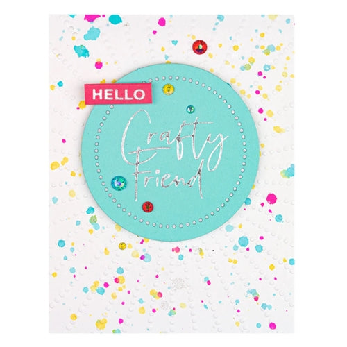 Simon Says Stamp! SES 021 Spellbinders Embossing Folder SUN RAYS